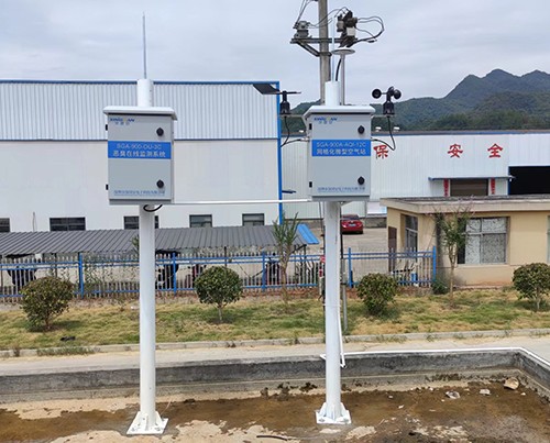 微型空氣站安裝布設(shè)現(xiàn)場圖