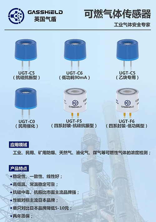 低功耗可燃?xì)怏w傳感器