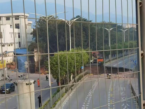 深圳寶安一施工現(xiàn)場地面坍塌事故