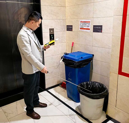 伸縮探桿式便攜多合一氣體檢測儀